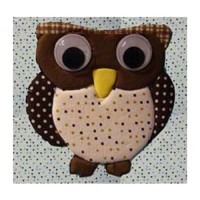 패치아트(소) 5014 10cmx10cm 부엉이