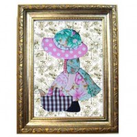 패치아트 2600+액자 13cm×18cm 소풍
