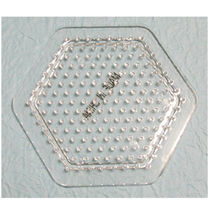 컬러비즈 모양판5mm용 육각(소) 약7.5cm