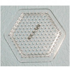 컬러비즈 모양판5mm용 육각(소) 약7.5cm