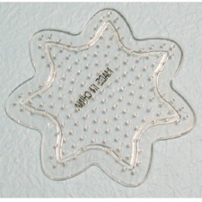 컬러비즈 모양판5mm용 꽃 약9cm