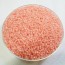 H56번 컬러비즈 약3000개 180g 투명살구색