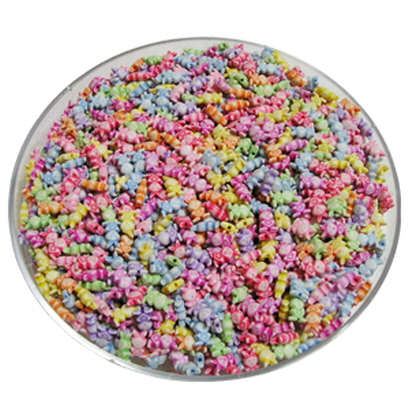 2번 모양비즈 토끼 100g