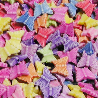9번 모양비즈 나비 100g