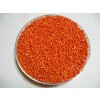 투톤5번-컬러비즈 빨강+노랑 5mm 약1000개 60g