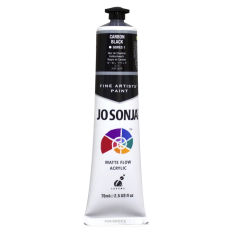 조소냐 아크릴 물감 75ml S1-107번 Carbon Black 카본블랙