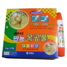 아모스 목공풀36g 1통 12개