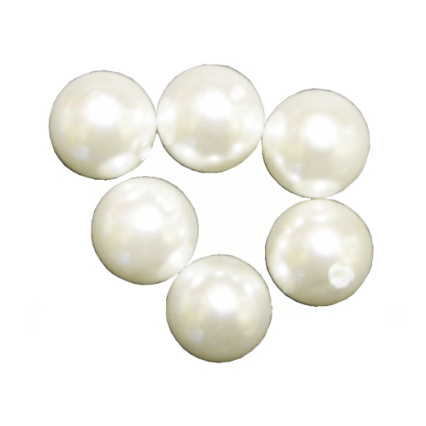 진주구슬흰색14mm(한봉지100개)