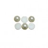 반쪽구슬 12mm 흰색 1봉지100개