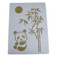 스텐실판(소) 펜더곰(26번) 15×21 20장
