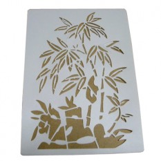 스텐실판(소) 대나무(24번) 15×21 20장