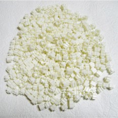 텐텐블럭 2번 연미색 약10mm×약10mm 500g 약1590개