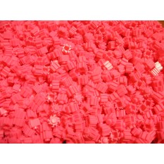 텐텐블럭 19번 주홍색 약10mm×약10mm 100g 310개