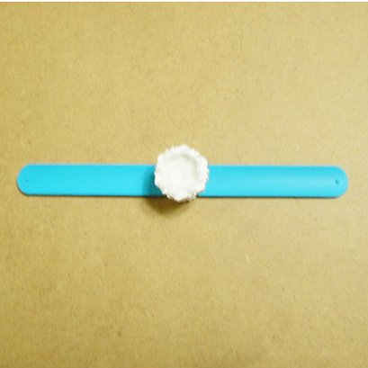디폼블럭팔찌 8mm×8mm 10mm×10mm 겸용 실리콘(1봉지5개)