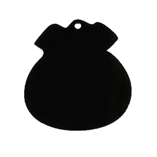 레진아트 자개공예 검정아크릴 레이스복주머니(신형)