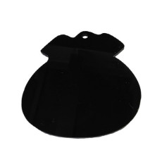 레진아트 자개공예 검정아크릴 레이스복주머니(신형)