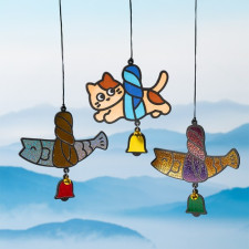 설날만들기 포일아트 전통 액막이 도어벨 풍경 / 2종