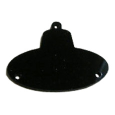 레진아트 자개공예 전통 갓키링만들기 검정아크릴 저승사자모자(구멍2개)